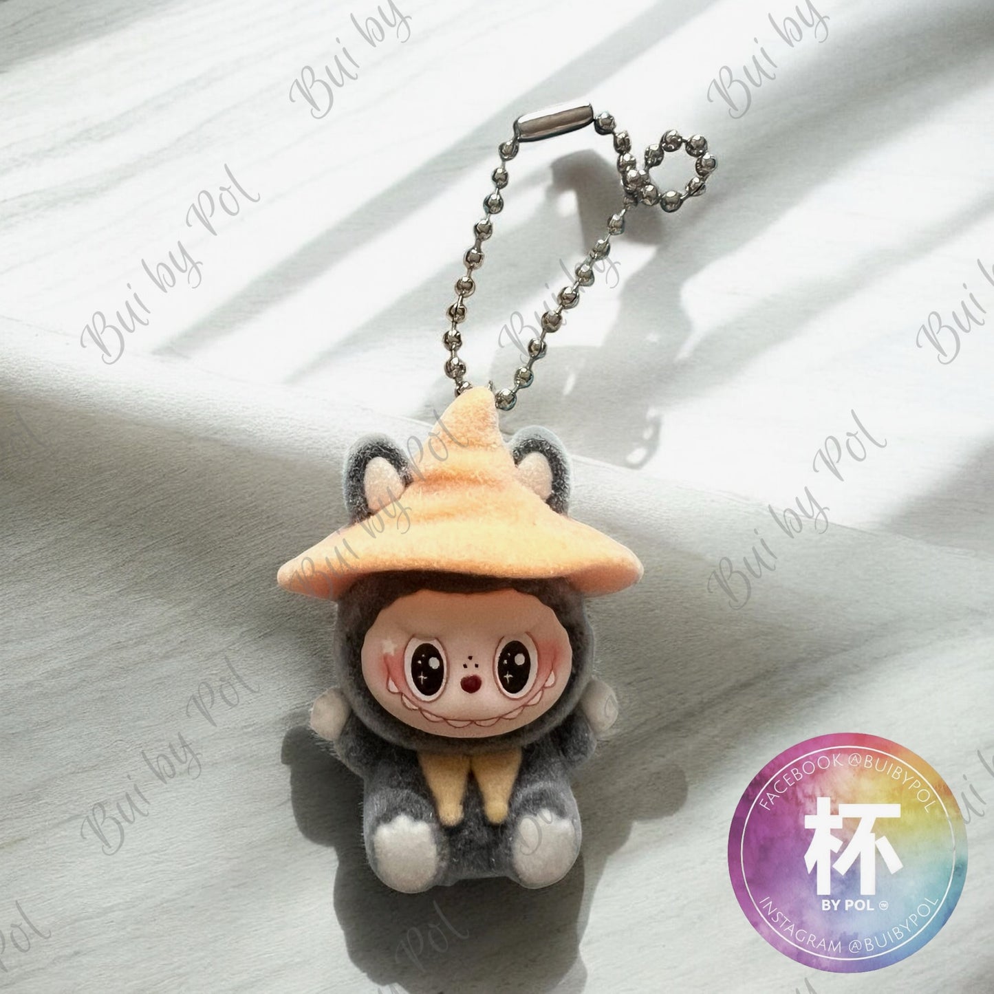 Labubu Witch Hat Cup Charm