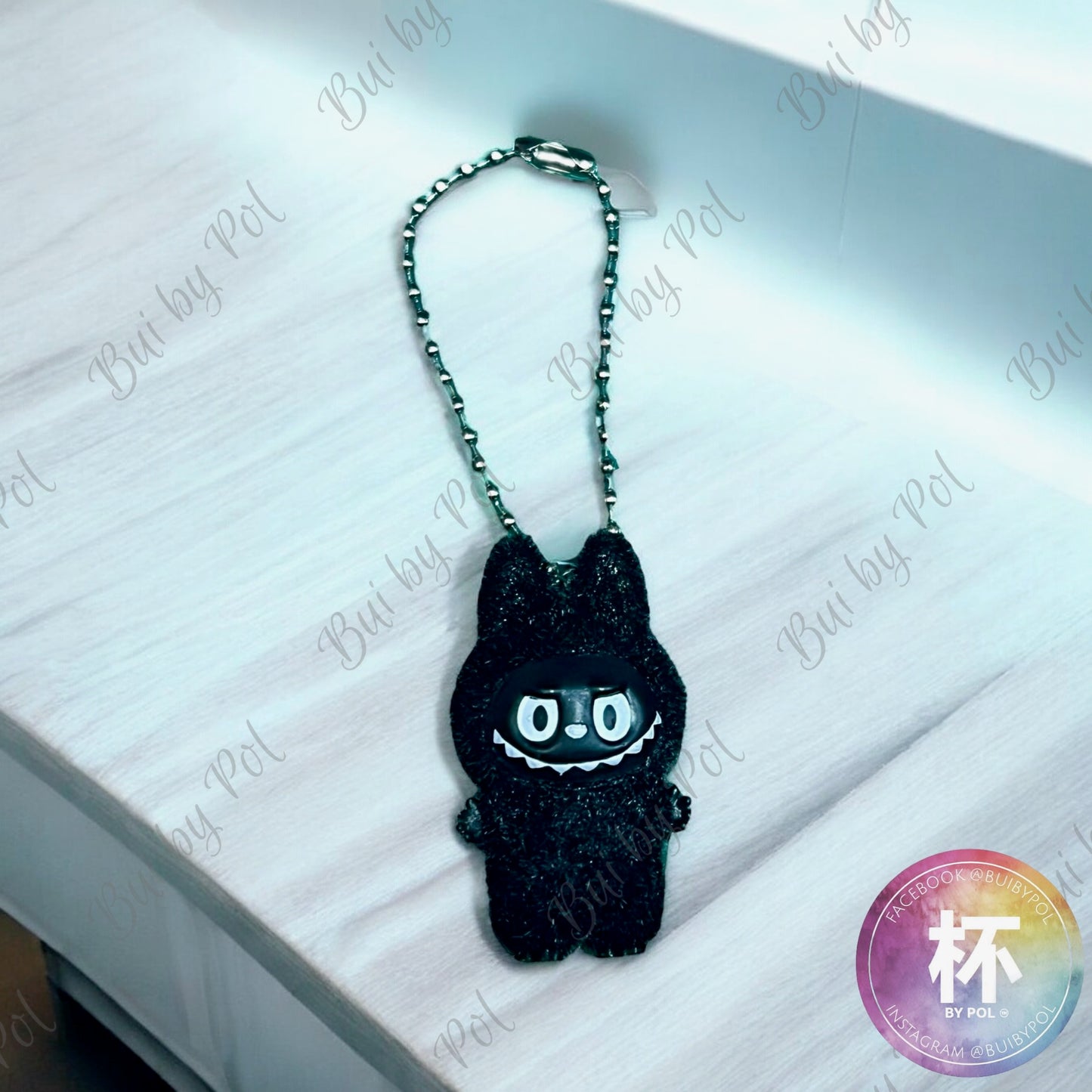 Labubu Black Labubu Cup Charm