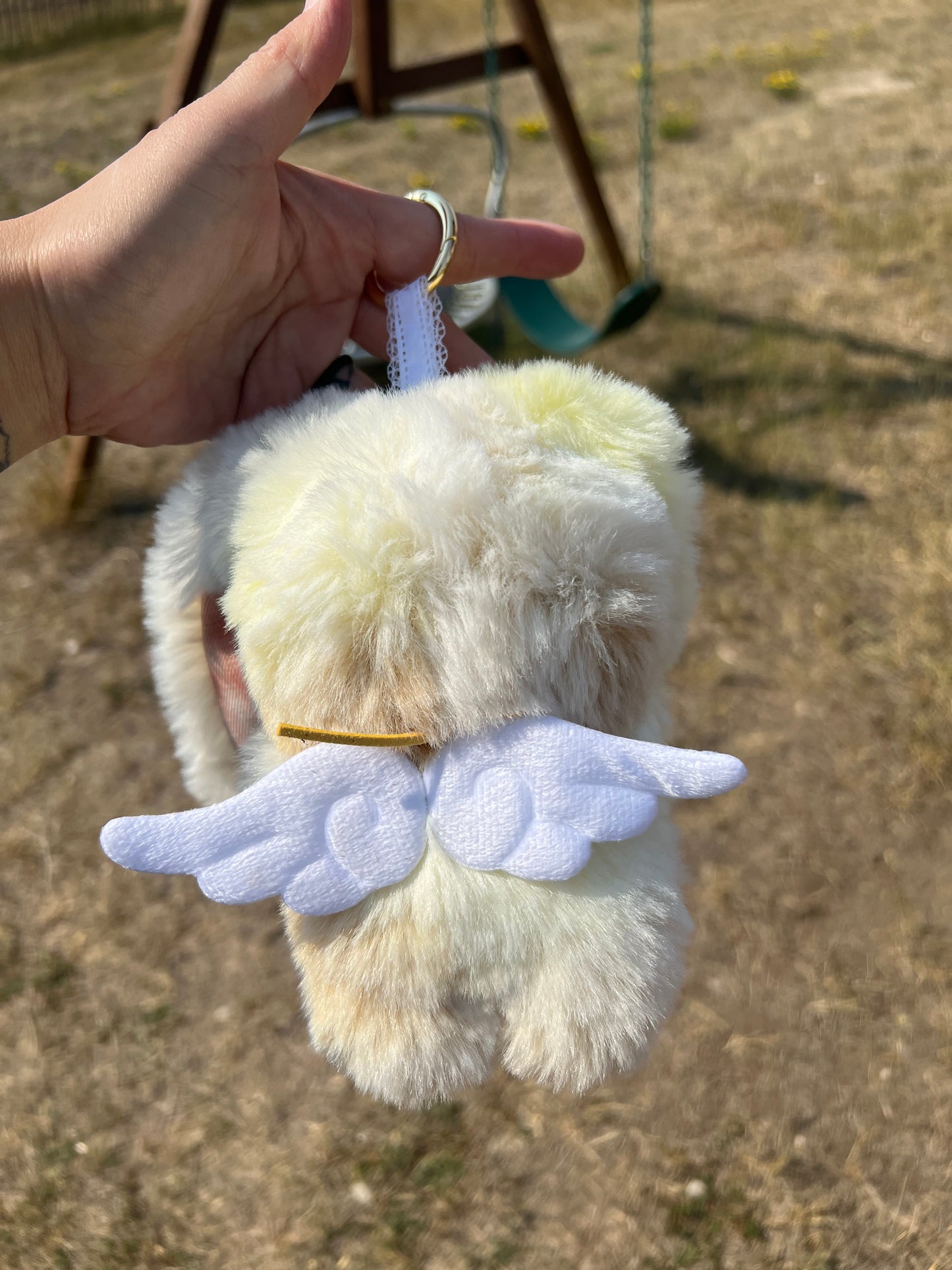 Custom Yellow Long Ears Bunny Labubu