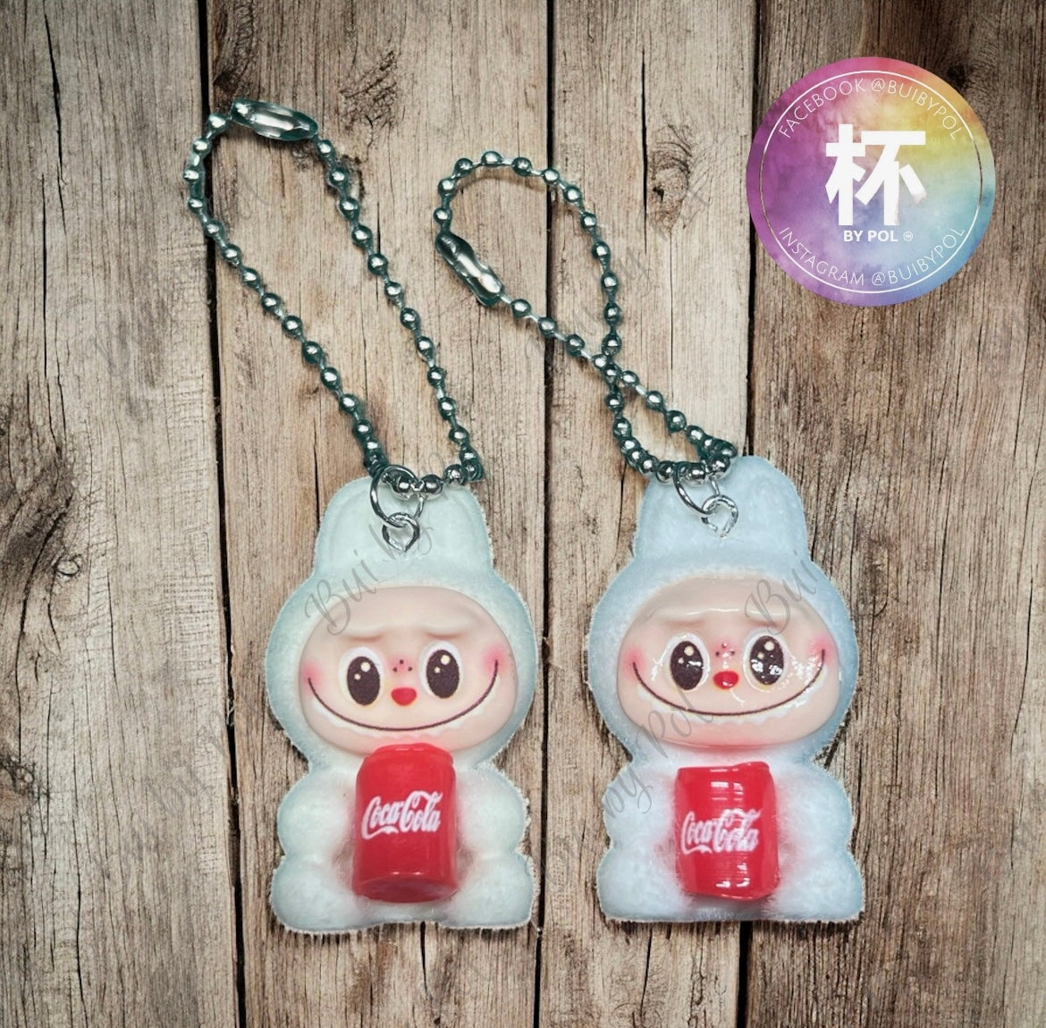 Labubu Cola Cup Charm