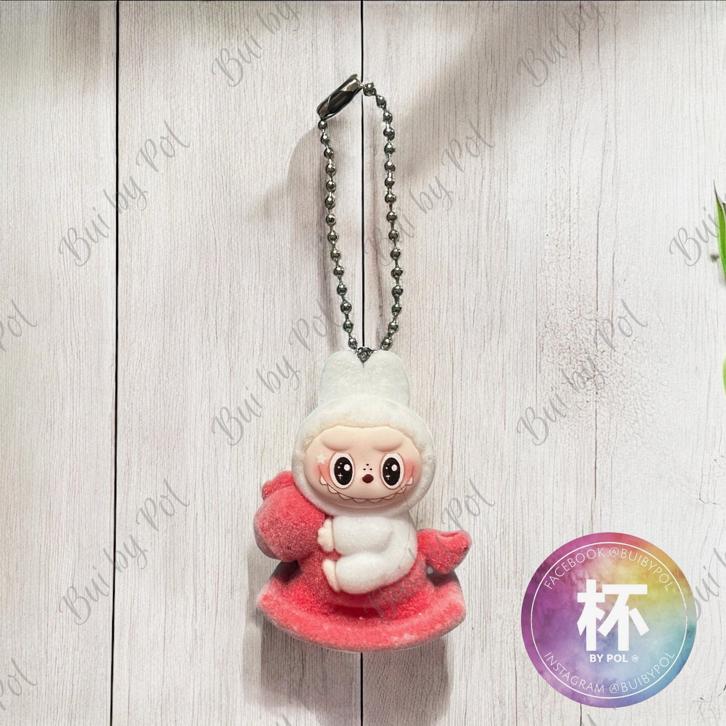 Labubu Riding Horse Cup Charm