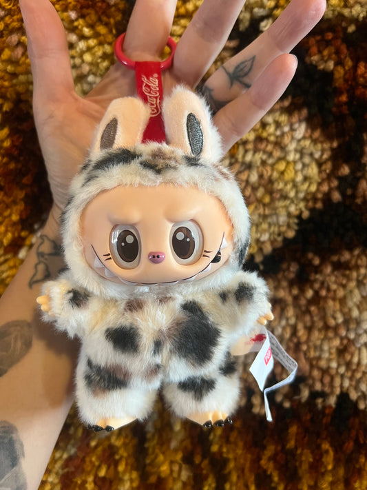 Custom Cow print Labubu