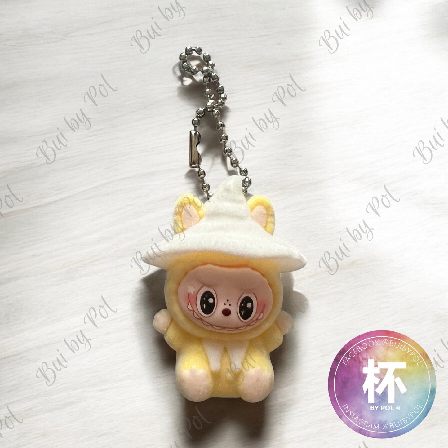 Labubu Witch Hat Cup Charm