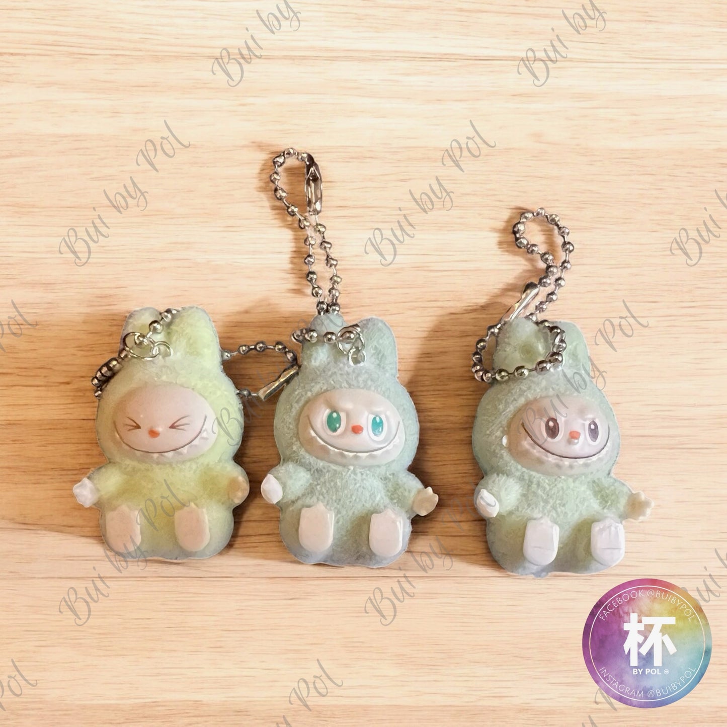 Labubu Mini Figure Cup Charm