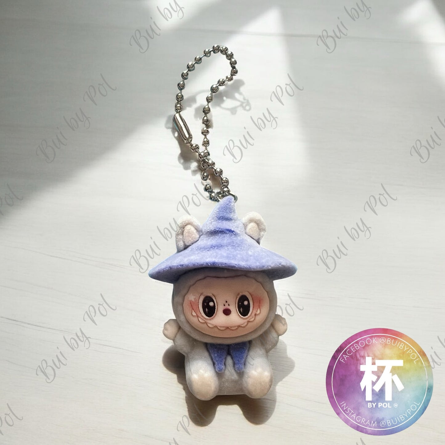 Labubu Witch Hat Cup Charm