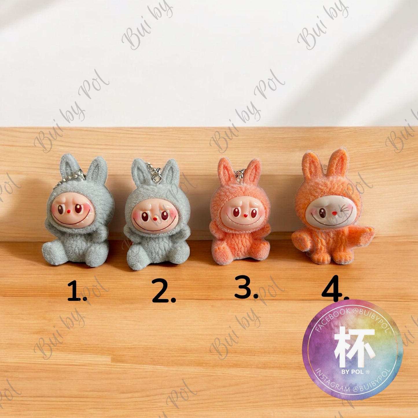 Labubu Lazy Yoga Cup Charm