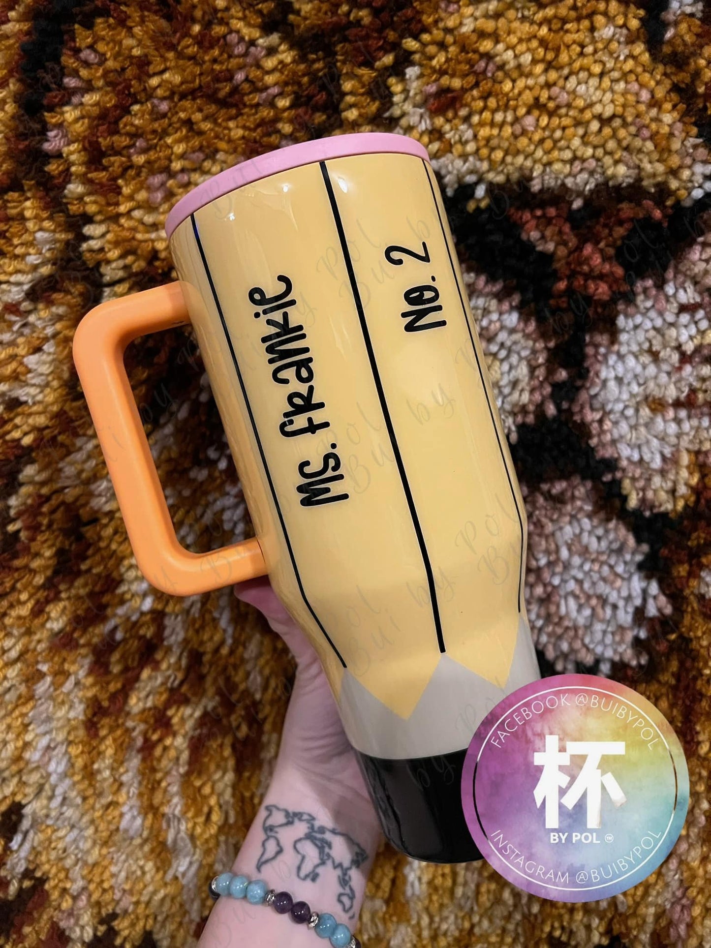 Custom Hydrojug Pencil tumbler (40oz)