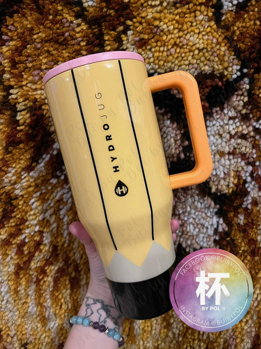 Custom Hydrojug Pencil tumbler (40oz)