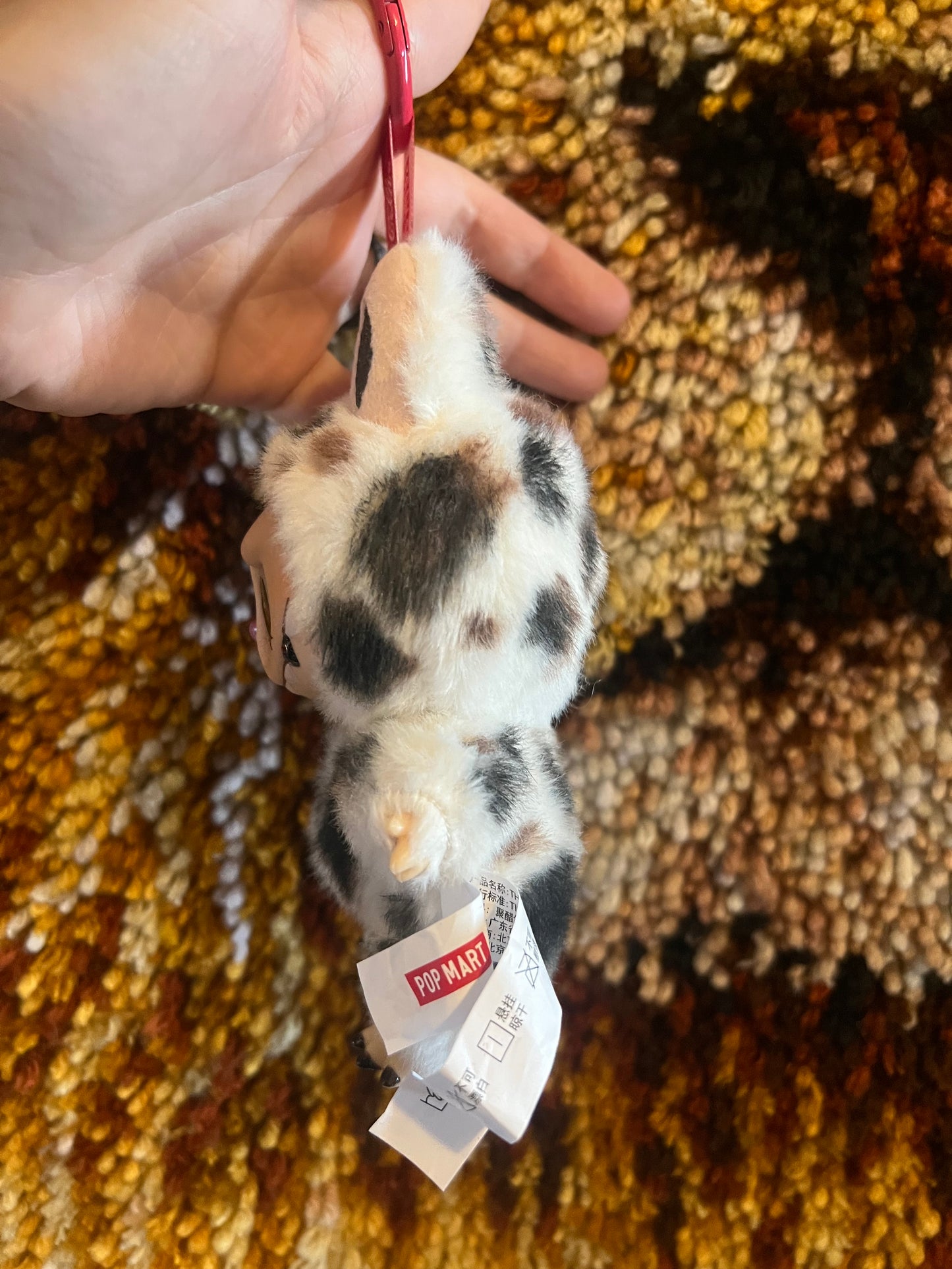 Custom Cow print Labubu