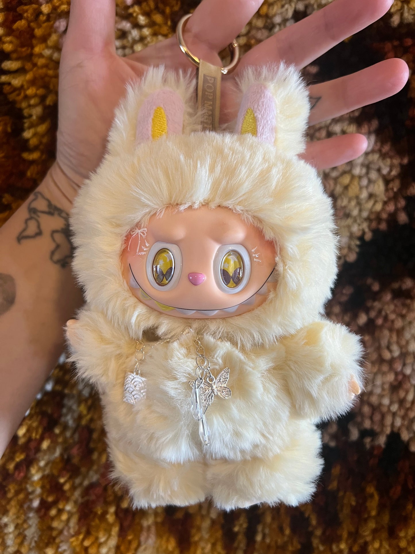 Custom yellow Labubu
