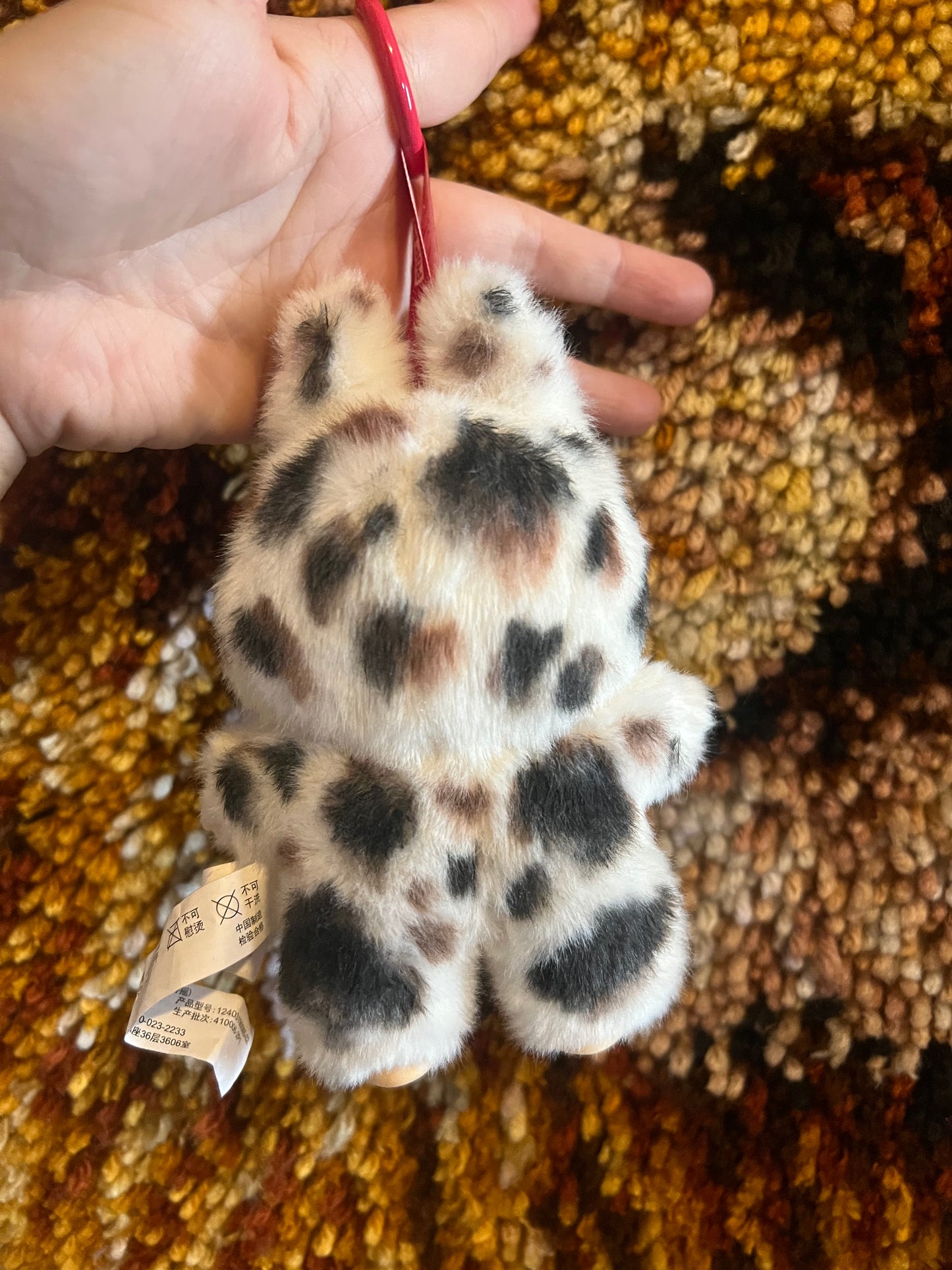 Custom Cow print Labubu