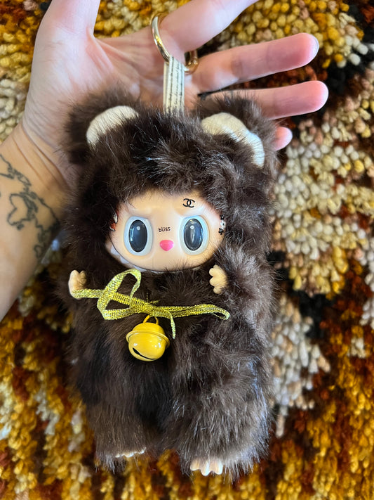 Custom Brown Bear Labubu
