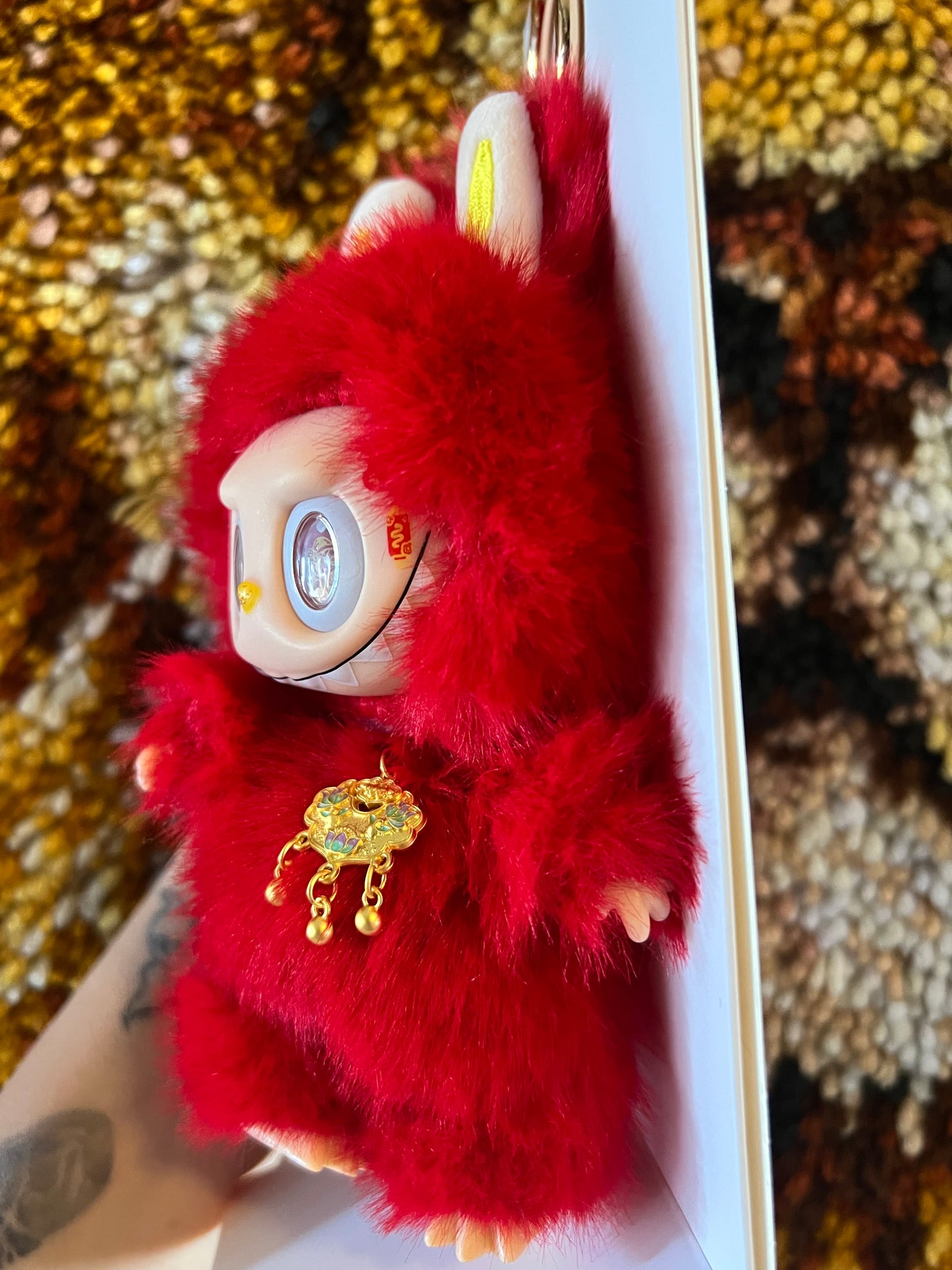 Custom New Year Red Labubu