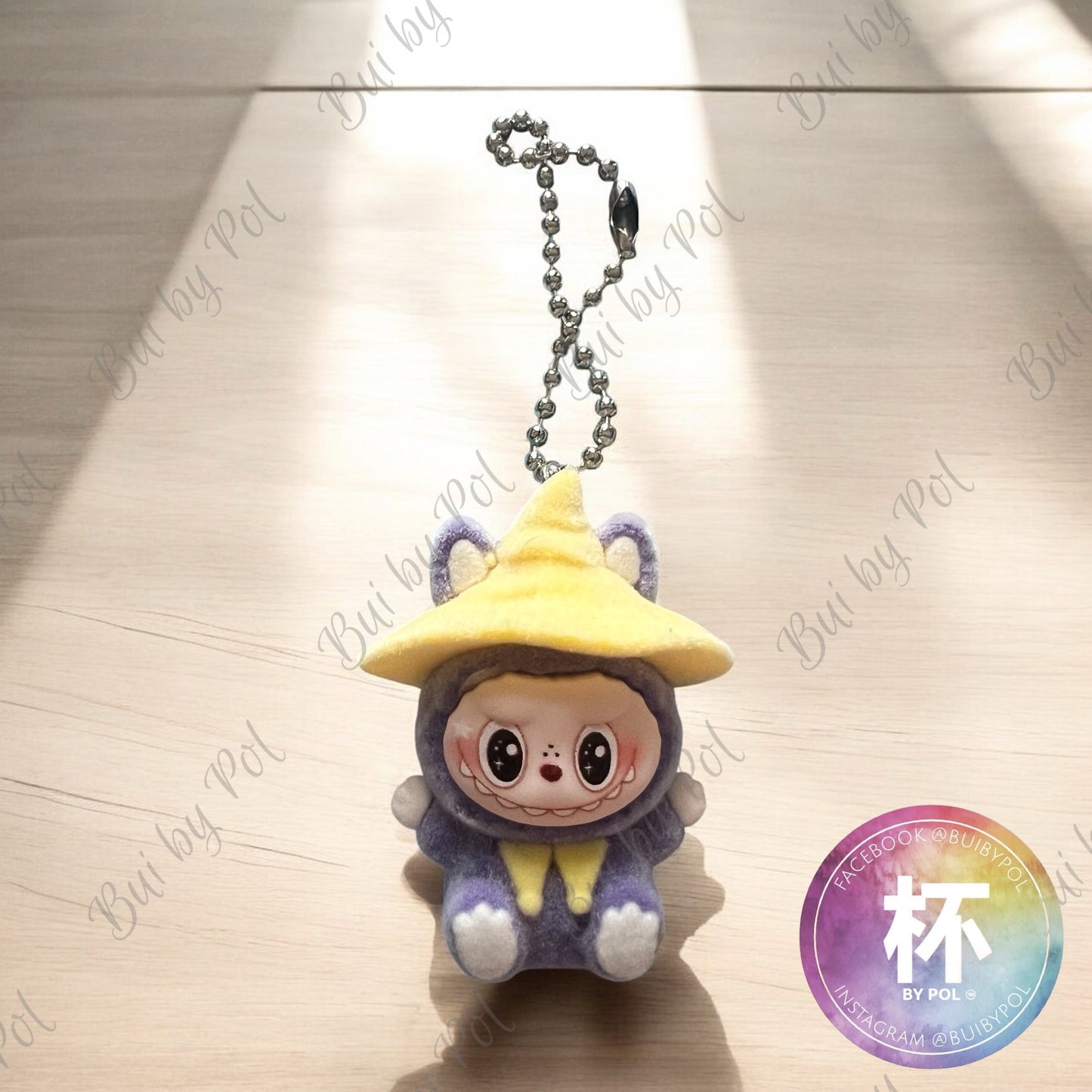 Labubu Witch Hat Cup Charm