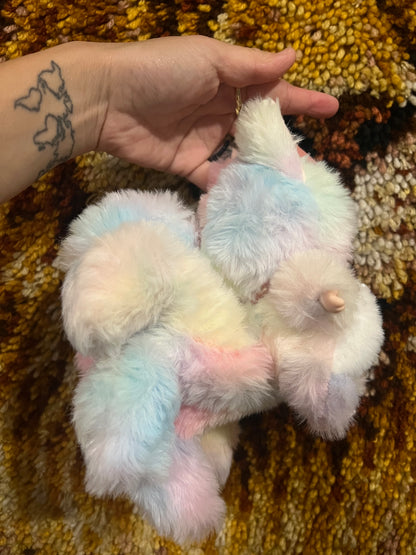 Custom Rainbow Nine Tails Fox Labubu