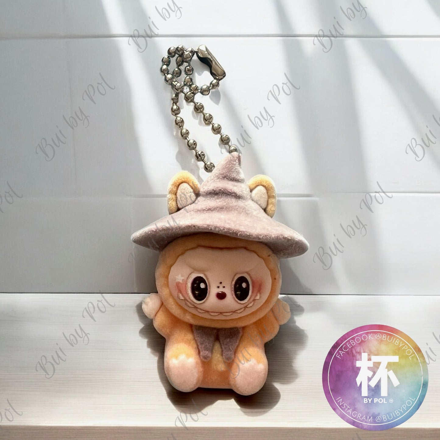 Labubu Witch Hat Cup Charm