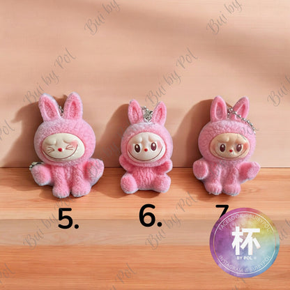 Labubu Lazy Yoga Cup Charm