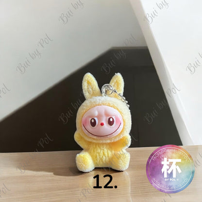 Labubu Lazy Yoga Cup Charm
