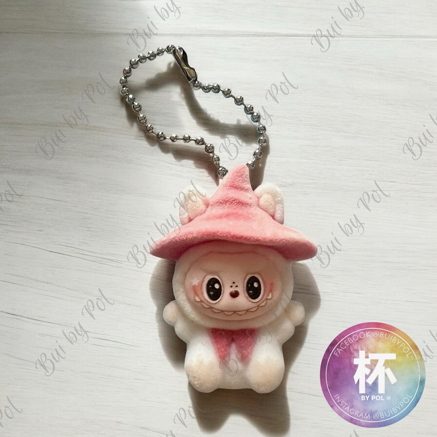 Labubu Witch Hat Cup Charm