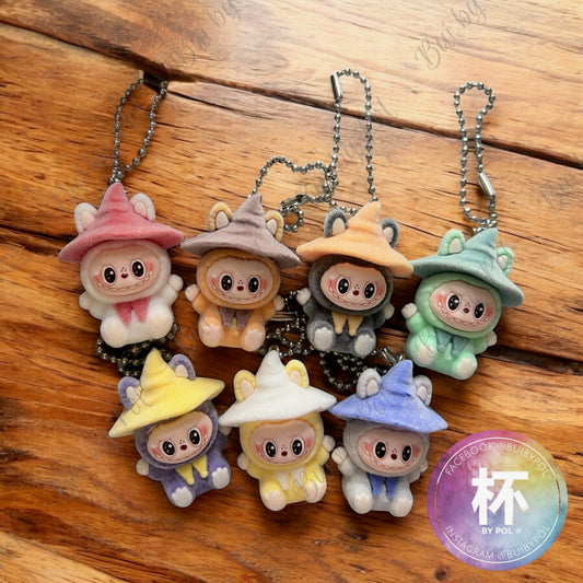 Labubu Witch Hat Cup Charm