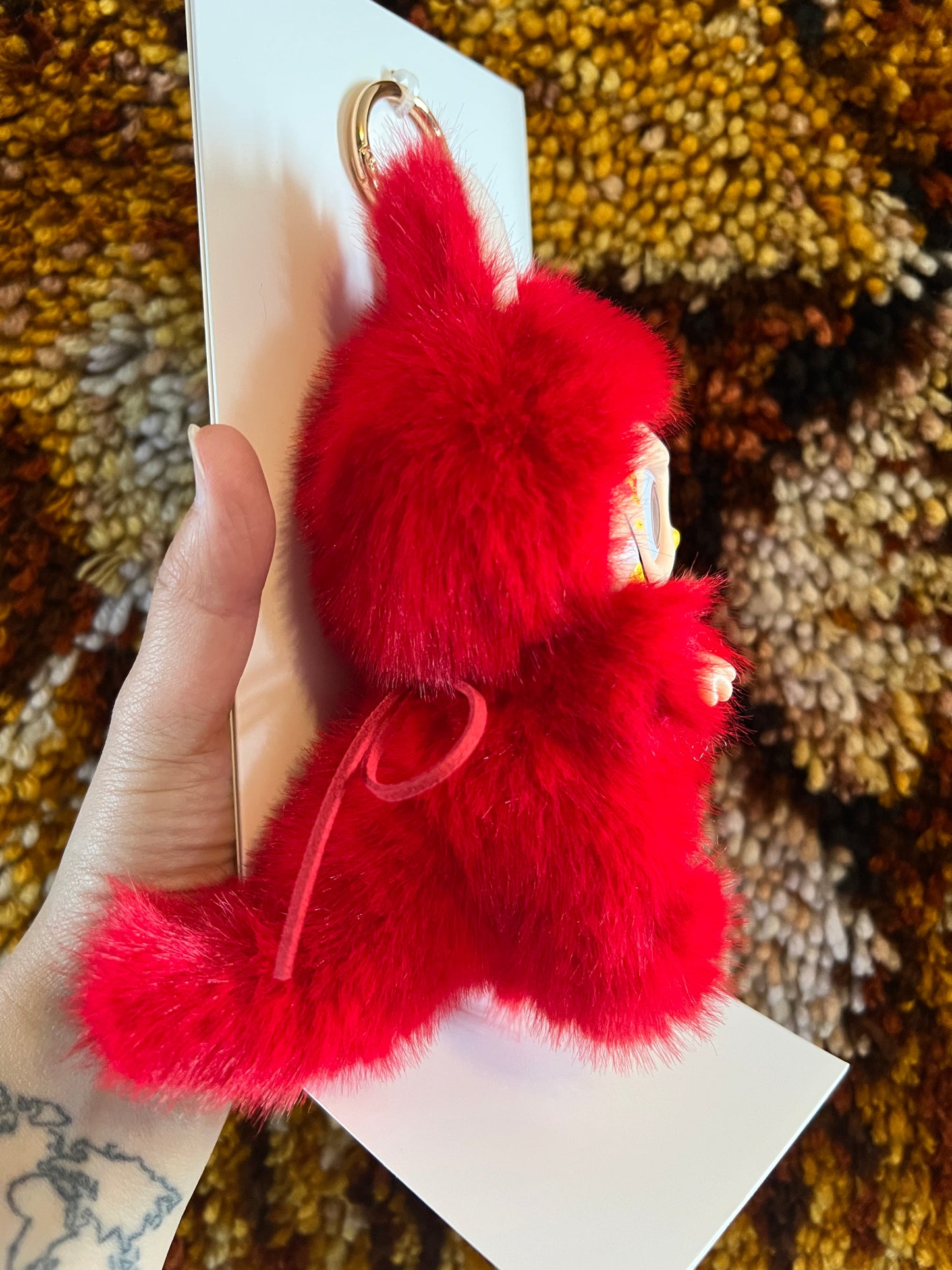 Custom New Year Red Labubu