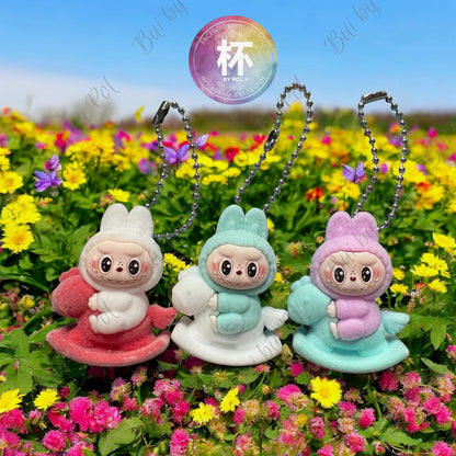 Labubu Riding Horse Cup Charm