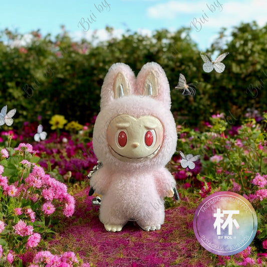 Labubu Pink Zimomo Cup Charm