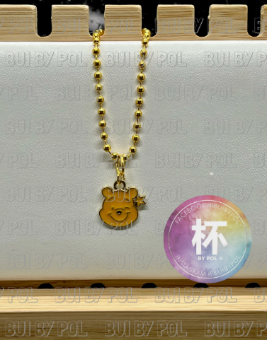 Pooh Bear Cup Charm