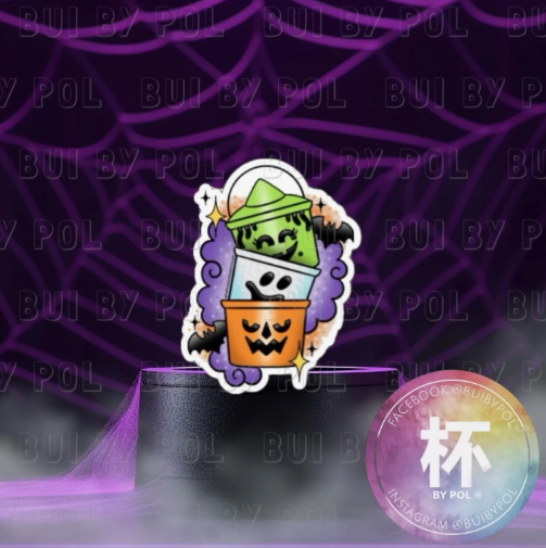 Spooky Bucket Magnet