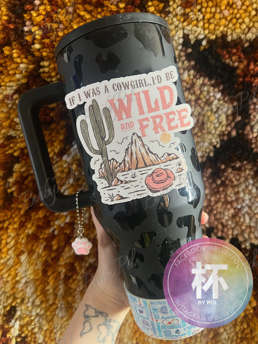 Wild and Free Magnet